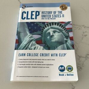 CLEP History of the United States II Book